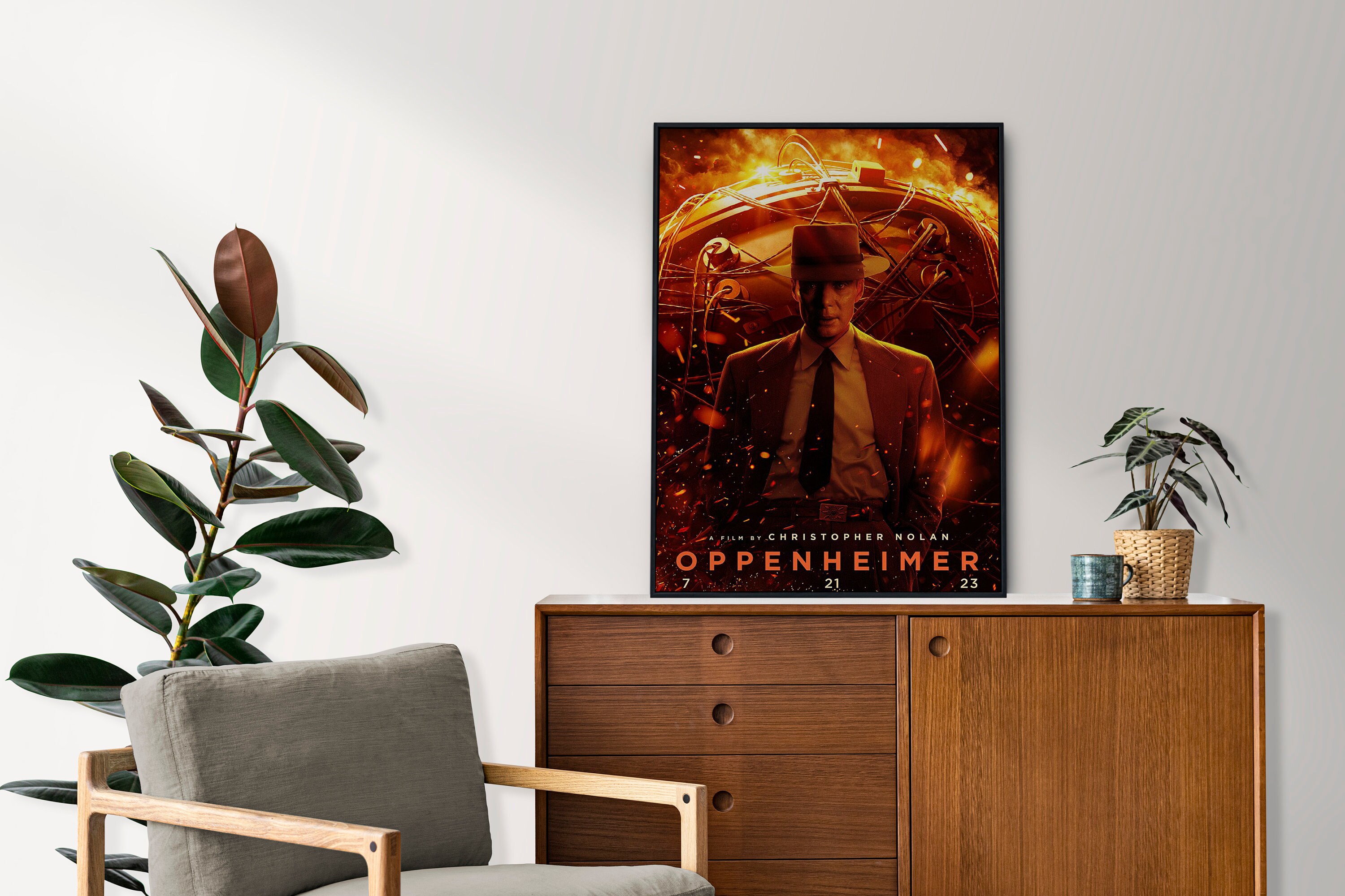 Oppenheimer Poster, Oppenheimer Movie Poster