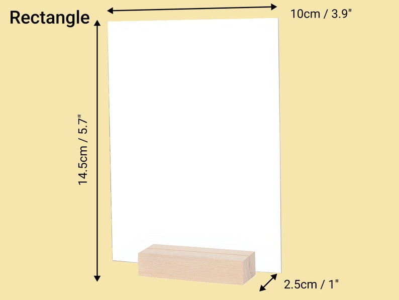 Table Number Acrylic Reception Numbers Table Numbers Holder Etsy