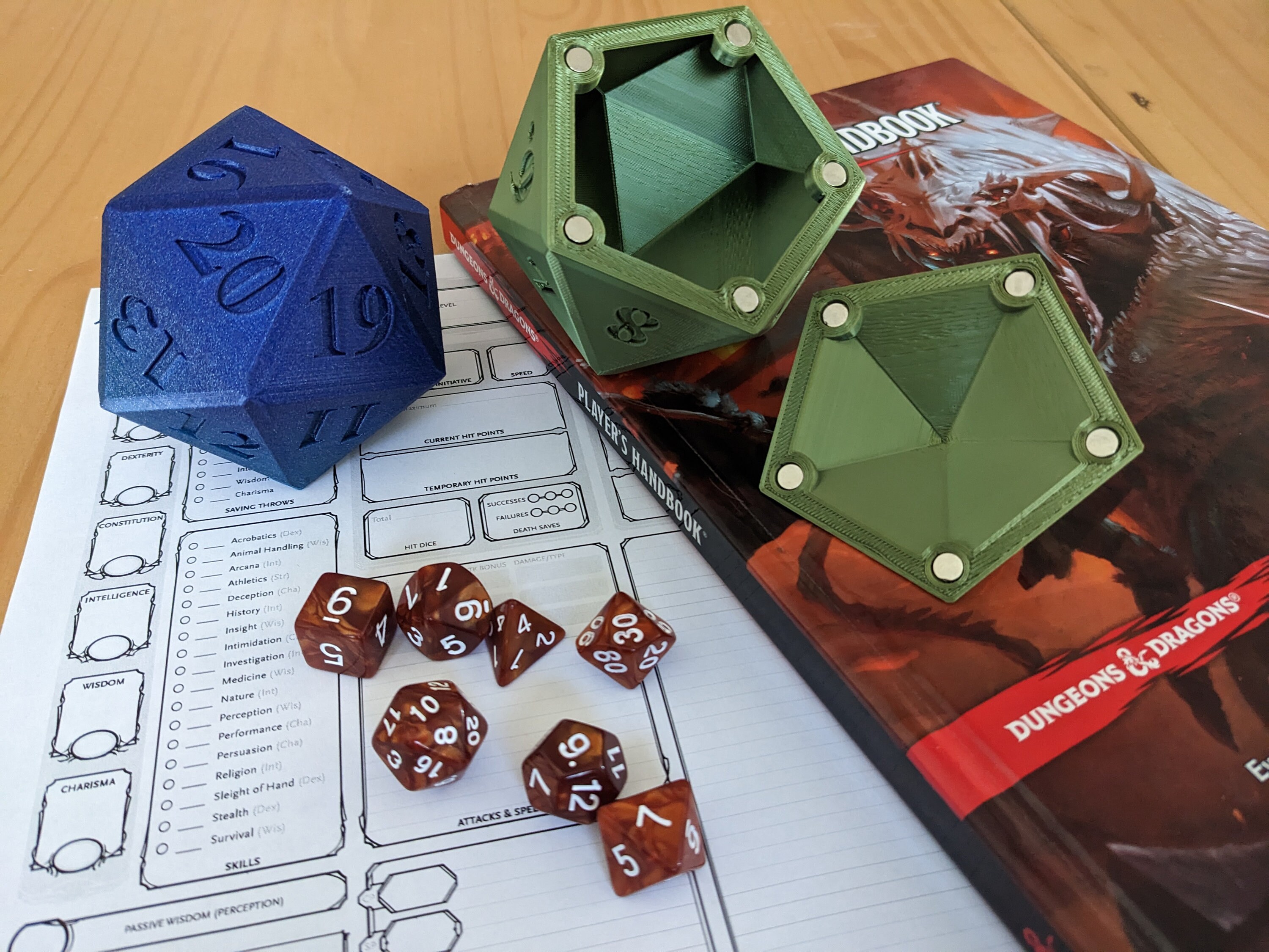 Spindown D20 3d-printed Dice Box - Etsy