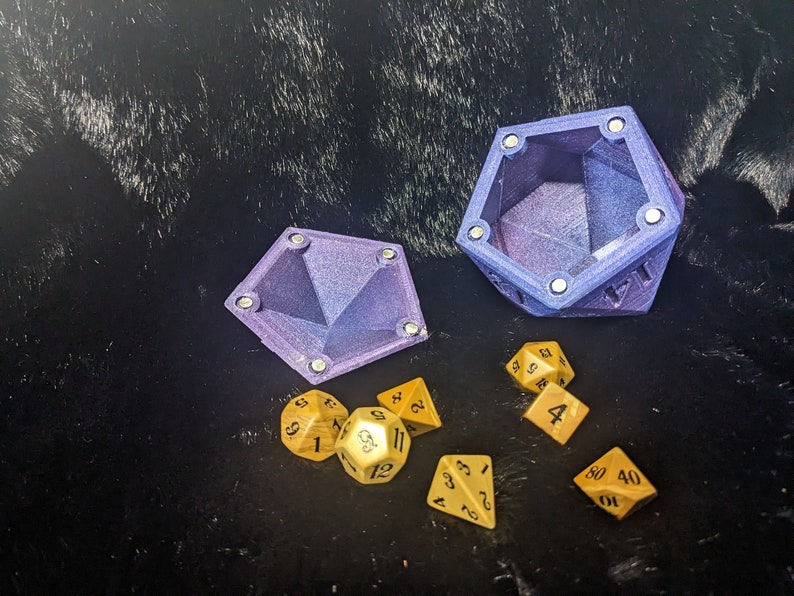 Spindown D20 3d-printed Dice Box - Etsy
