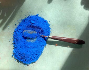 コバルトブルー水彩絵の具フルパン – 手作りアーティストペイント