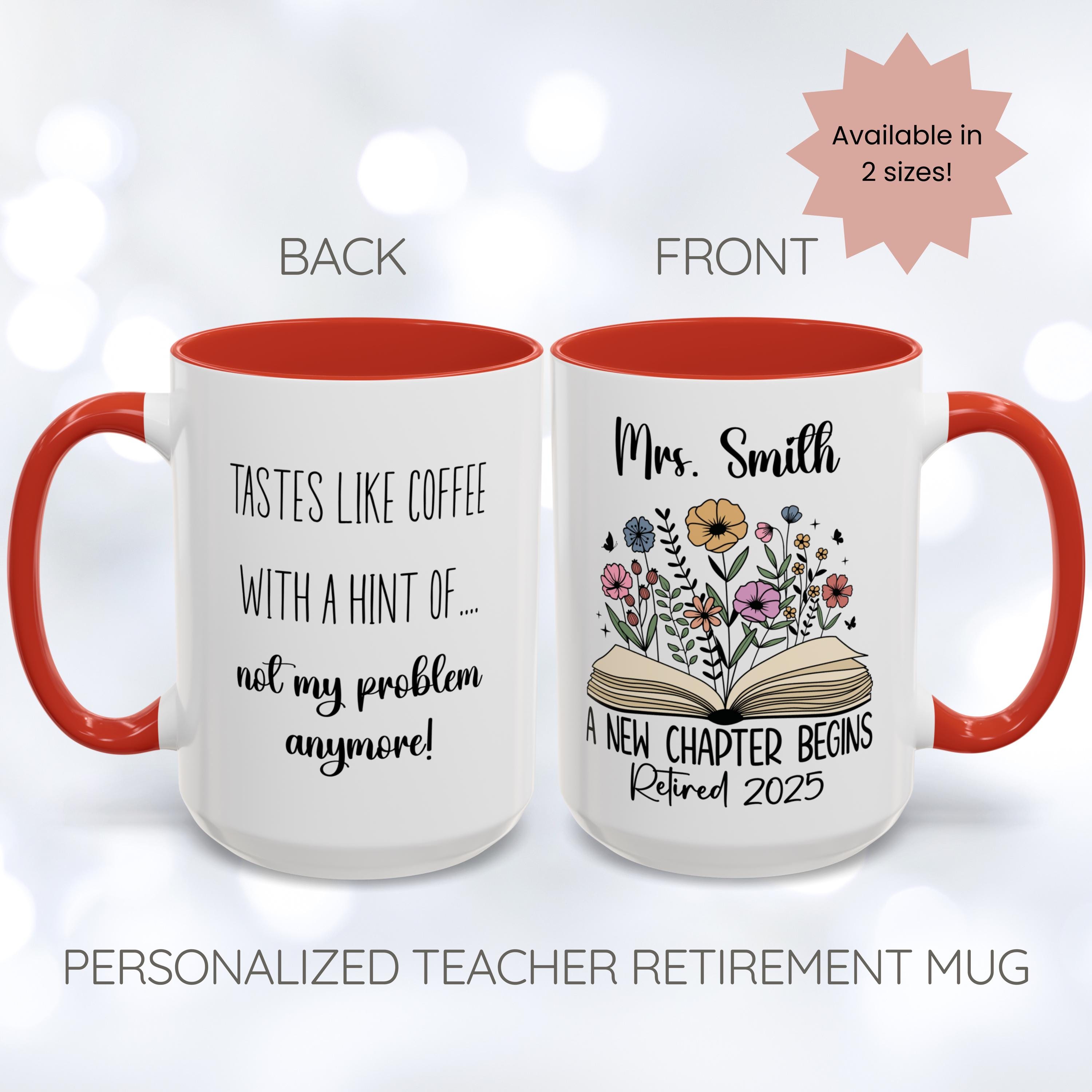 Tazza Regalo Per Insegnante 320ml, Ceramica - 'Un Buon Insegnante' - Idea Regalo Di Addio E Ringraziamento