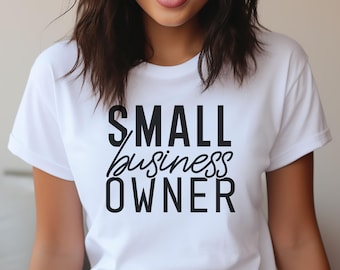 Kleinunternehmer T-Shirt: Shop Lokal Mompreneur T-Shirt