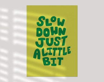Funky Typografie Print, Digital, Retro Zitat Print, Trendige Wandkunst, Karo Print, Schlafzimmer Dekor, Ästhetische Wandkunst, Digitaldruck, Bundle