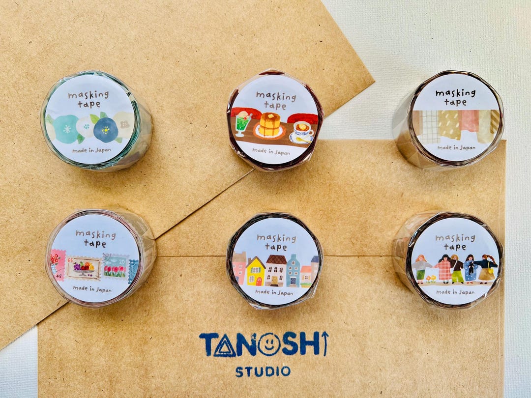 Die Cut Washi Tape 18mm Japanese Washi by Mind Wave for Scrapbooking ...