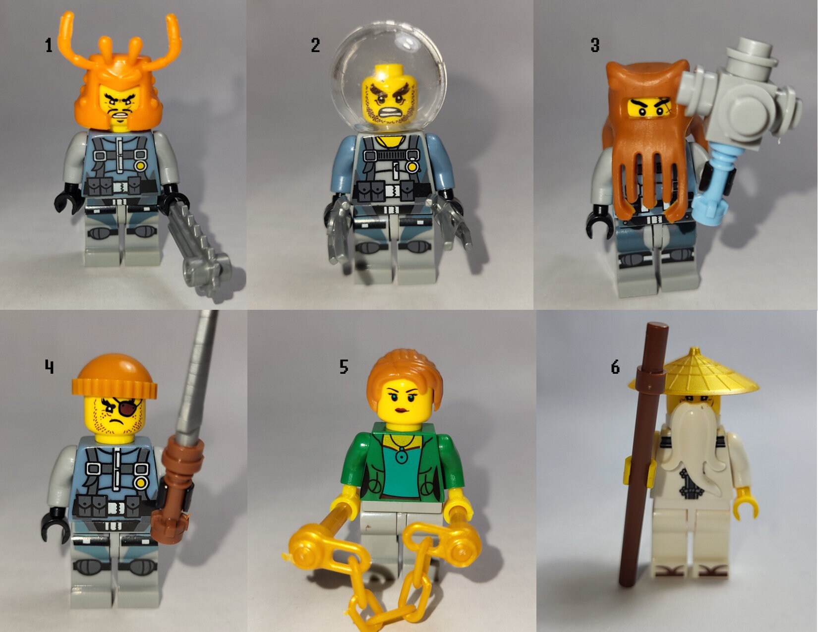 Lego ninjago movie villains sale
