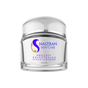 Brightening Scrub Cleanser- Silky-Soft Treatment for Oily Skin