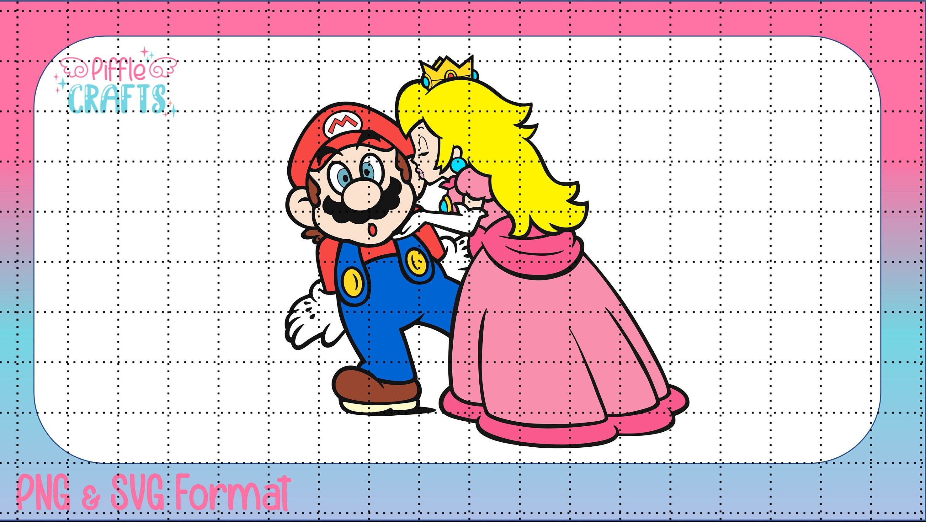 Peaches full drawing, by me :D : r/Mario