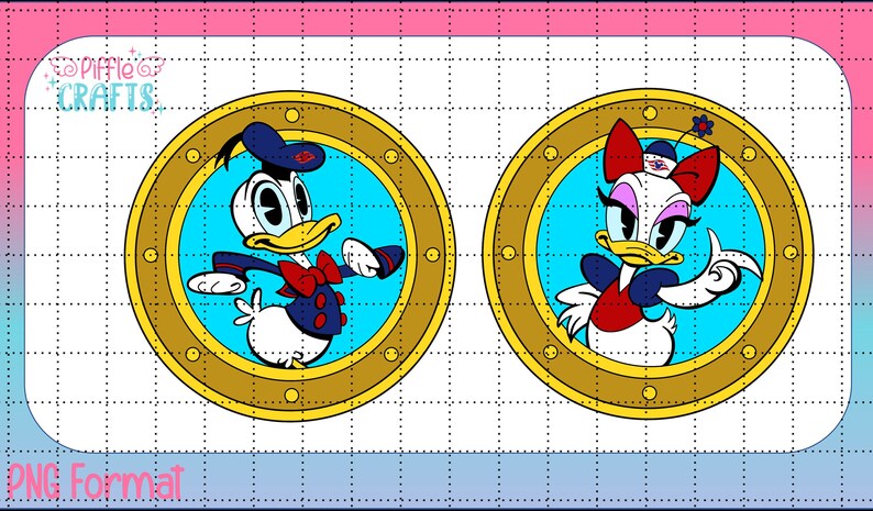Mickey Minnie Cruise Porthole PNG Files Minnie Mouse Mickey - Etsy