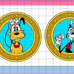 Mickey Minnie Cruise Porthole PNG Files Minnie Mouse Mickey Mouse ...