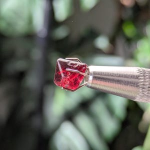 Red Spinel Crystal, Mogok, Myanmar, 3.24 carats