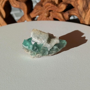 Druzy Quartz-Coated Fluorite Cluster, Diana Maria Mine, Frosterley, Weardale, County Durham, England