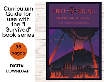 Family License - Homeschool History Curriculum I Survived Curriculum - Unit 1 Surviving Pompeii AD 79 Crafts and Activities Lesson Plans
