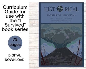 Family License Homeschool Volcano Science Curriculum, Mt St. Helens Eruption 1980 Teaching Resource Unit Study I Survived Curriculum-Unit 11
