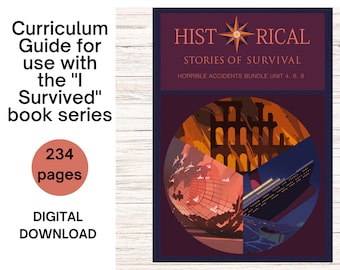 Family License - Science and History Homeschool Curriculum, Teaching Resources Unit Study Bundle for I Survived Elementary and Middle grades