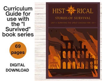Family License - Homeschool Science Unit Study, Fire Safety I Survived Curriculum- Surviving The Great Chicago Fire Unit Study -  Unit 4