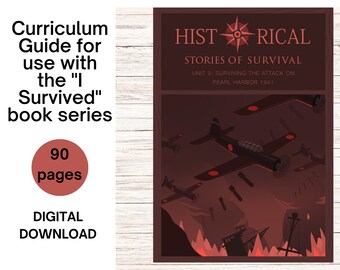 Family License Homeschool Attack on Pearl Harbor Curriculum, Teaching Resource Unit Study I Survived Curriculum- Unit 9 Teacher Resources