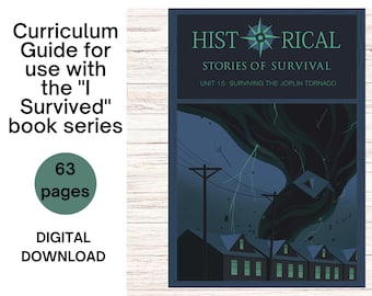 Family License Homeschool Tornado Science Curriculum, Joplin Tornado Teaching Resources Unit Study I Survived Curriculum - Unit 15