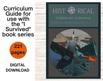 Family License - Science and History Homeschool Curriculum, Teaching Resources Unit Study Bundle for I Survived Elementary and Middle grades