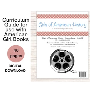 Teacher License - American History Lesson Plans American Girl Homeschool Curriculum History Guide Unit  11 Rebecca, New York History
