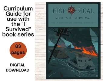 Family License Homeschool Tsunami Science Curriculum, Japanese Tsunami 2011 Teaching Resource Unit Study I Survived -Unit 14 Lesson Plans