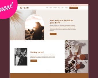 Tema bohemio de WordPress: Kadence, tema secundario para blogueros (descarga digital)