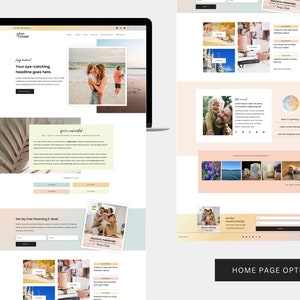 Gleam Wordpress Theme - Customizable Website Design using free Kadence Blocks - 8 Page Responsive Bright & Modern Aesthetic