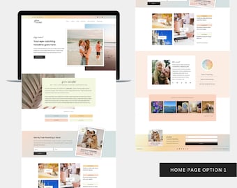 Gleam Wordpress Theme - Customizable Website Design using free Kadence Blocks - 8 Page Responsive Bright & Modern Aesthetic