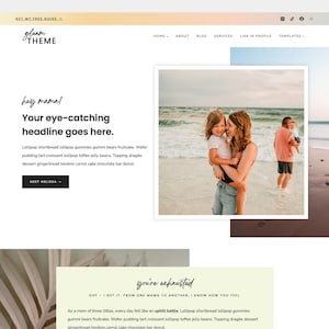 Gleam Wordpress Theme Customizable Website Design using free Kadence Blocks 8 Page Responsive Bright & Modern Aesthetic image 2