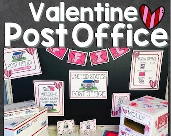 Valentine Post Office Dramatic Play