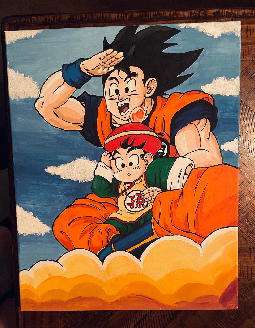 Custom Dragon Ball Z Painting - Etsy