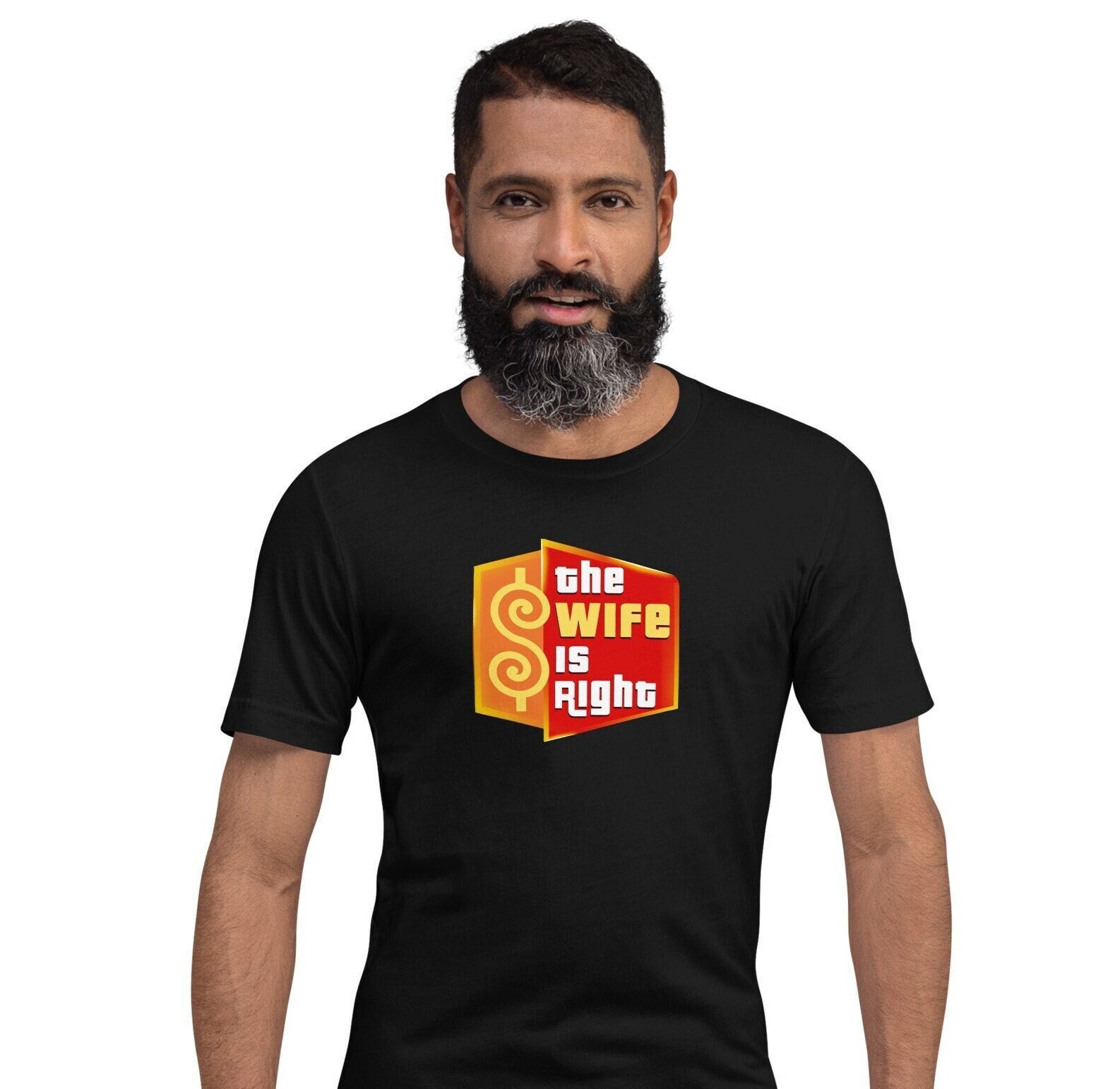 The Wife Is Right Game Show Logo Parody T-Shirt The Wife Is Right Game Show Logo Parody T-Shirt