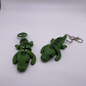 Zou3d Alligator Keyring