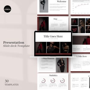 Può includere: Un modello di presentazione con 30 diapositive. Il modello presenta un design moderno con uno schema di colori rosso e bianco. Le diapositive includono una diapositiva del titolo, una diapositiva di benvenuto, una diapositiva di cosa aspettarsi, una diapositiva di processo in 3 passaggi, una diapositiva di statistiche e una diapositiva di titolo 4-1. Il modello è perfetto per aziende, imprenditori e chiunque desideri creare una presentazione professionale e coinvolgente.