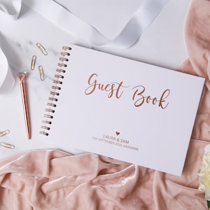 Personalised Wedding Guest Book Alternative