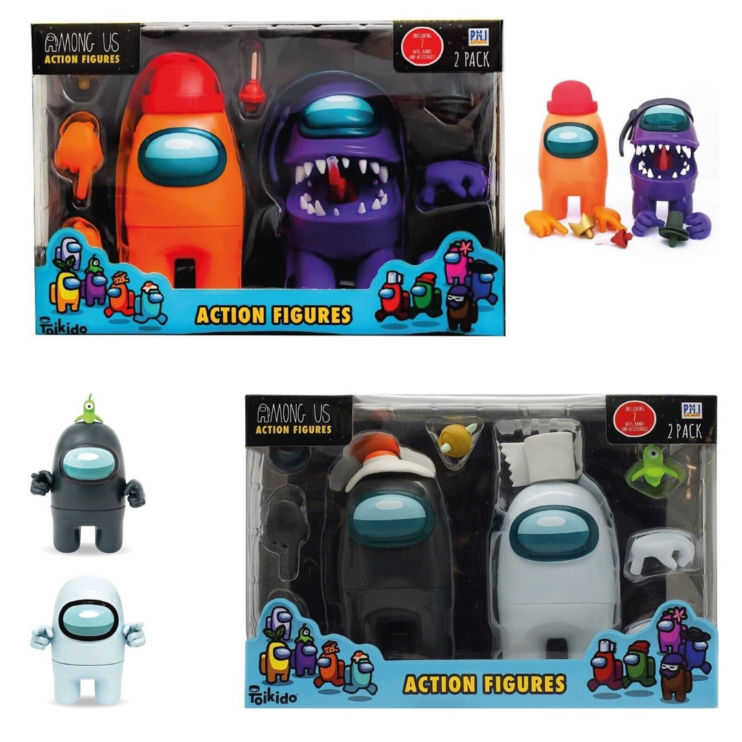 Among Us Action Figures 11.5cm 2 Pack Series AU6015 Dead or Etsy