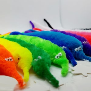 Worms, Magical Worms, Wormies, Worms on a String, Silly Worms, Colorful ...
