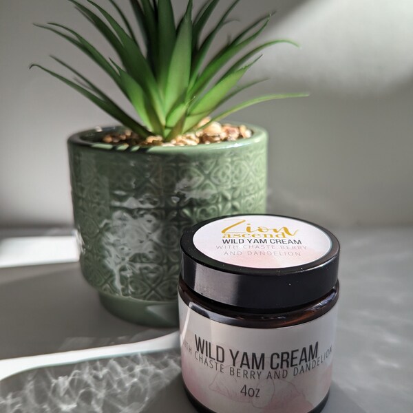 Wild Yam Cream -  with Chaste Berry and Red Clover