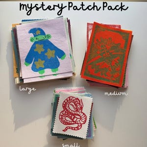 Mystery Iron On Patch Packs