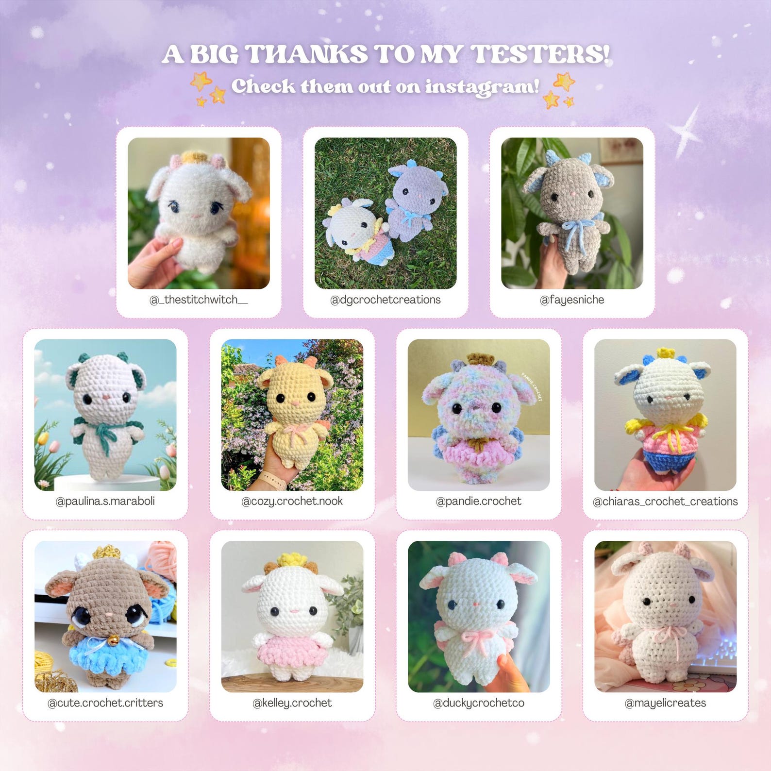 Sky Sprites Crochet Pattern Bundle: Amigurumi PDF (digital Download) - Etsy