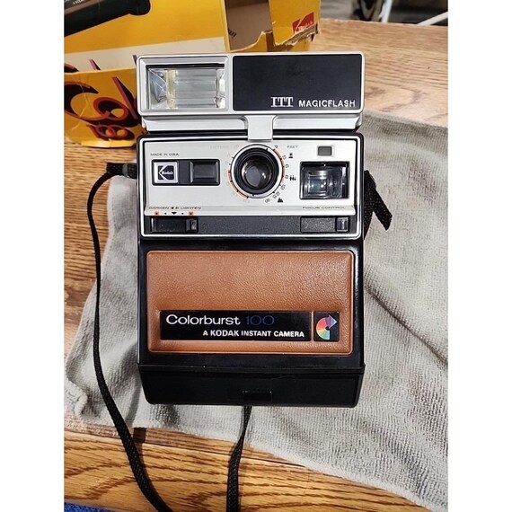 Vintage 1970s Kodak Colorburst 100 Instant Camera – Used, Untested