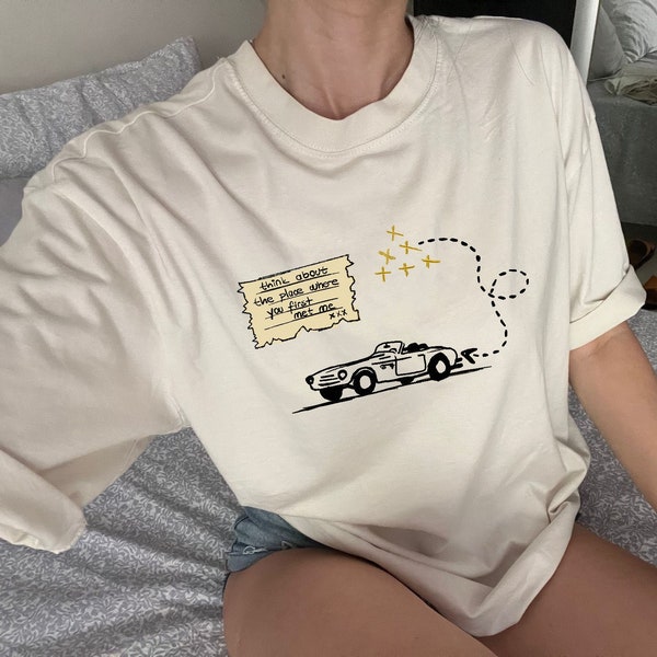 Chemise Swiftie voiture escapade, t-shirt unisexe Swiftie, t-shirt inspiré de TS