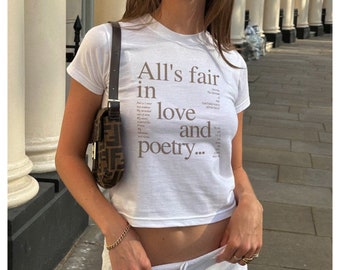 The Tortured Poets Department Inspired Baby Tee