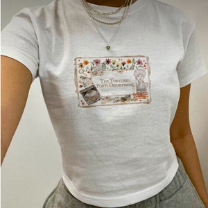 The Tortured Poets Department Inspired Baby Tee, Gift for Swiftie