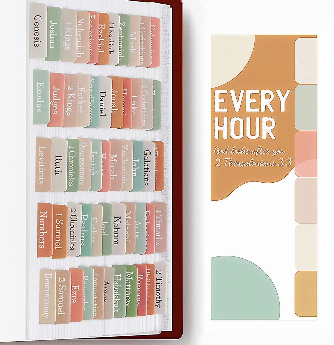 Earth Tones Bible Tabs - Etsy