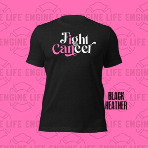 Camiseta &quot;Puedo luchar contra el cáncer&quot;: Concientización sobre el cáncer de mama
