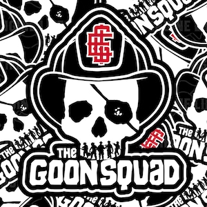 Firefighter Goon Squad Sticker for Firefighters Goon Squad Sticker
