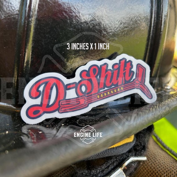 D-shift Braves Halligan Sticker | Firefighter Baseball Decal - Etsy
