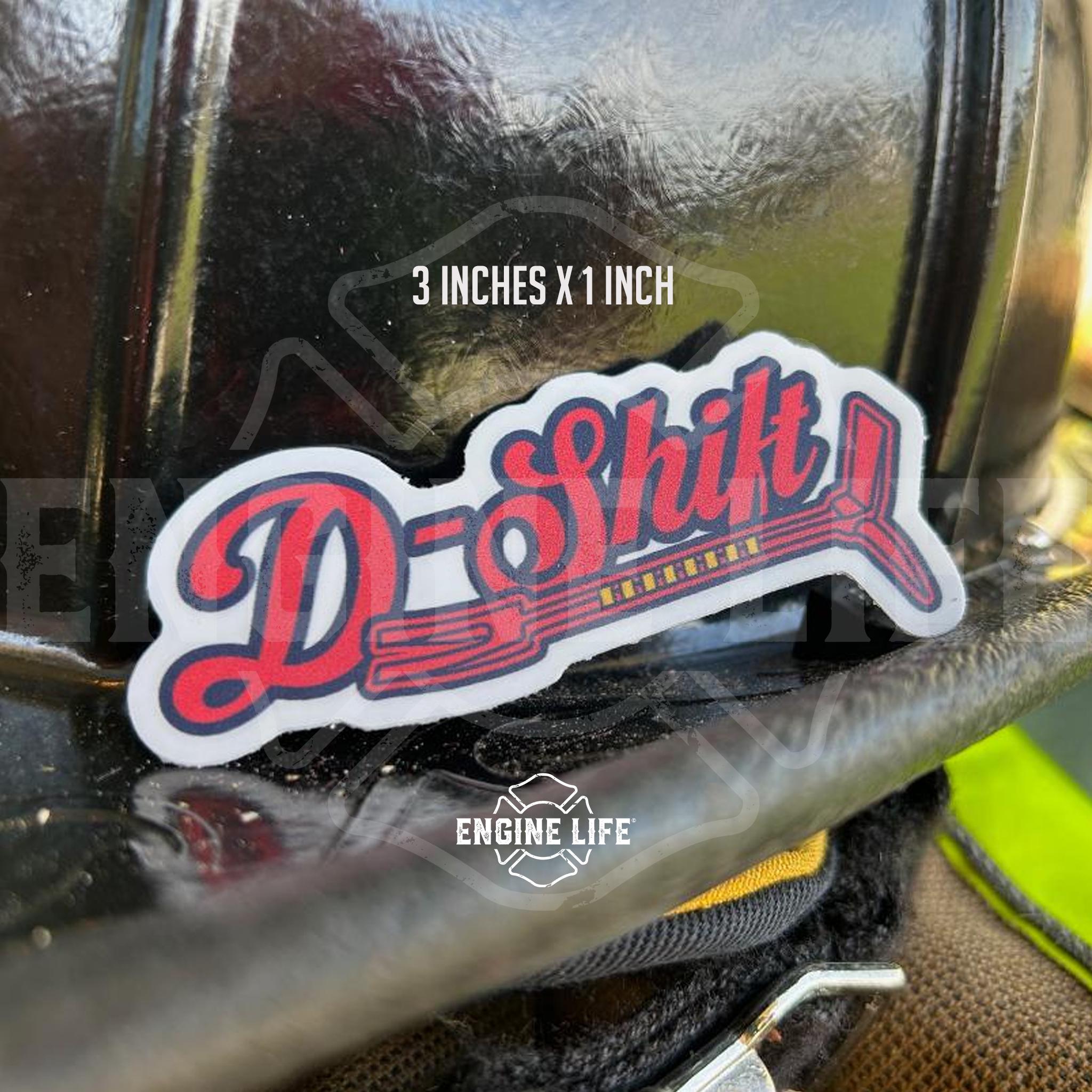 D-shift Braves Halligan Sticker | Firefighter Baseball Decal - Etsy
