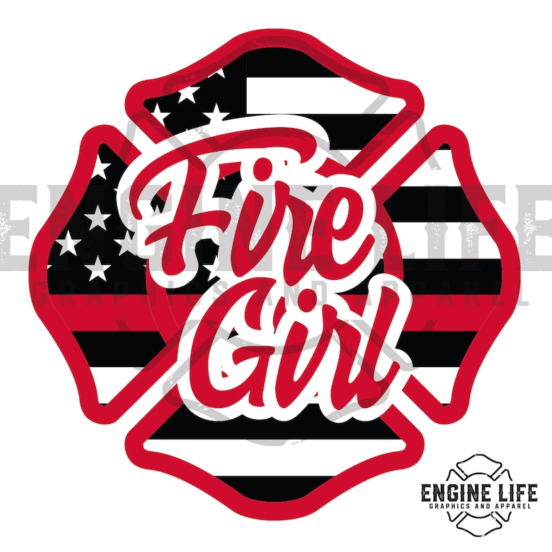 Printable Bundle, Fire Wife, Fire Mom, Fire Girl Maltese Designs, Thin